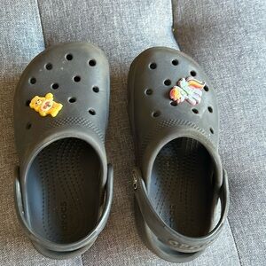 Black size 11 crocs kids